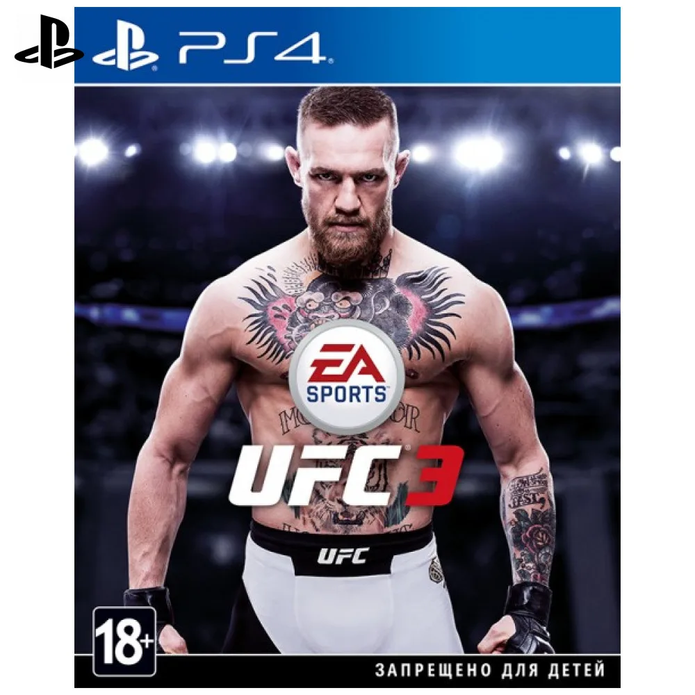 Игра для Sony PlayStation 4 UFC 3(русские субтитры