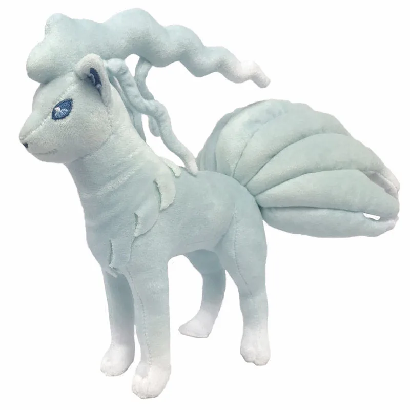 1" солнце и луна алола Ninetales девять хвостов лиса Мягкая кукла 25 см Плюшевые игрушки на день рождения Рождественский подарок для детей