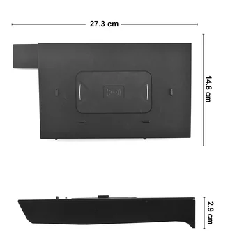 

Car Wireless Phone Charger for Land Rover Discovery 5 2017 -2018 Fast Charger Storage Box Phone Holder