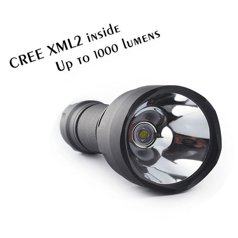 Skup Convoy C8 AK47 7135*6 8 trybów zintegrowana głowica LED latarka IPX 8 do latarka kempingowa latarnia lampa przenośne wodoodporne lampki