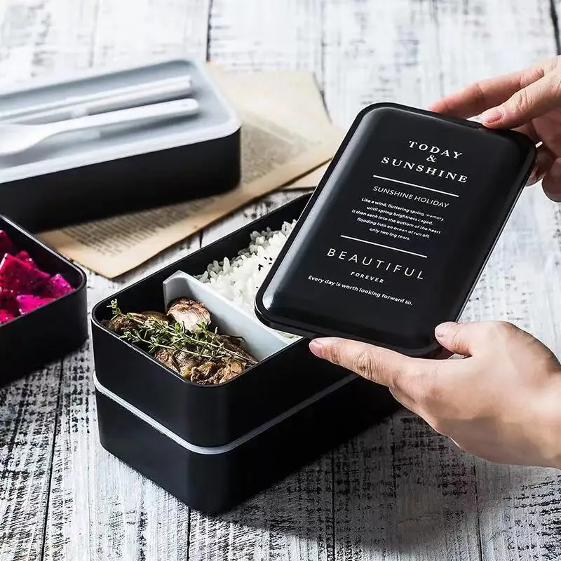 1200 мл Bento Box, детский Ланч-бокс, двухслойный портативный контейнер для еды, Разогревающий Ланч-бокс для еды, контейнер для еды