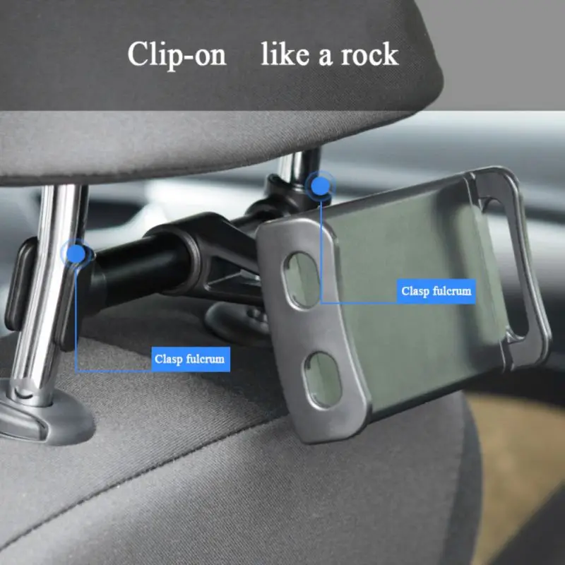Автомобильная задняя Подушка держатель для телефона Подставка для планшета сиденье задний подголовник Монтажный кронштейн для iPhone SamSung Xiaomi IPad Tablet