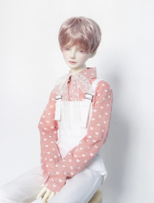 BJD doll clothes with white suspender pants simple cute department 1/4 1/3 SD MSD uncle loose casual version of accessories | Игрушки и