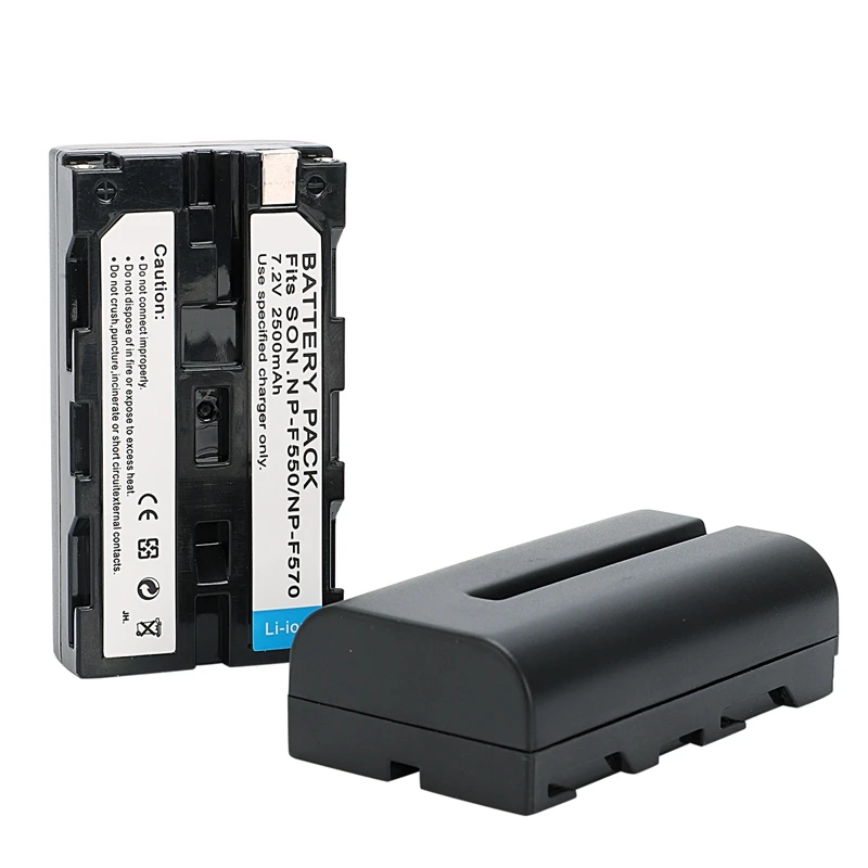 

Replacement Battery(x2)and LCD display Single Charger USB Charger for Sony NP-FM50 NP-FM55H NP-F500H NP-F330 NP-F770 NP-F750 NP-