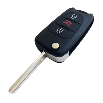 

Case Key cover For Kia Sportage Soul 2012 2013 Black 3Buttons 1pc Flip