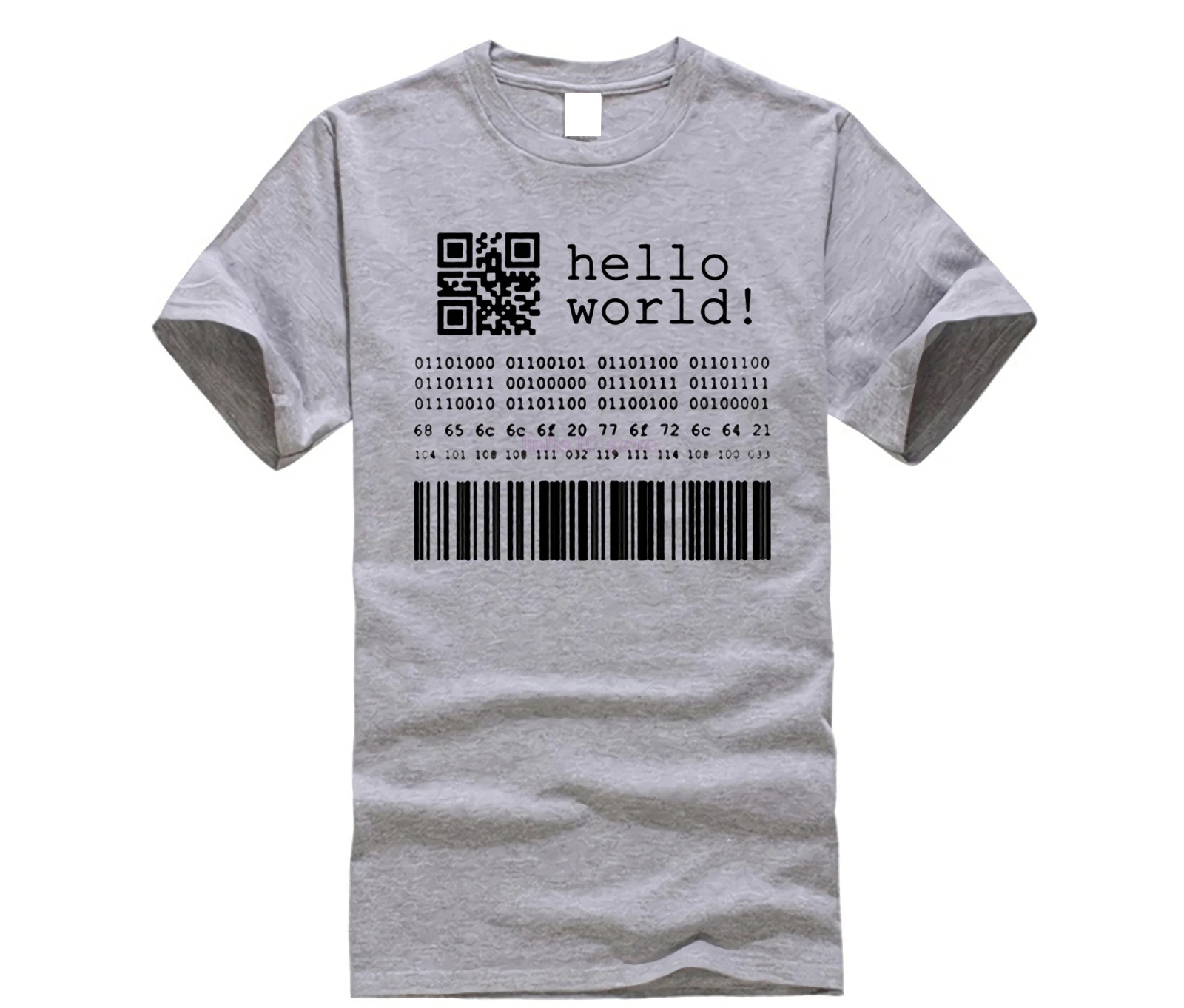 

Letter T Shirt Men Java Programmer Computer Hello World Code Linux Geek Wear Gifts Print Hip Hop T-shirt