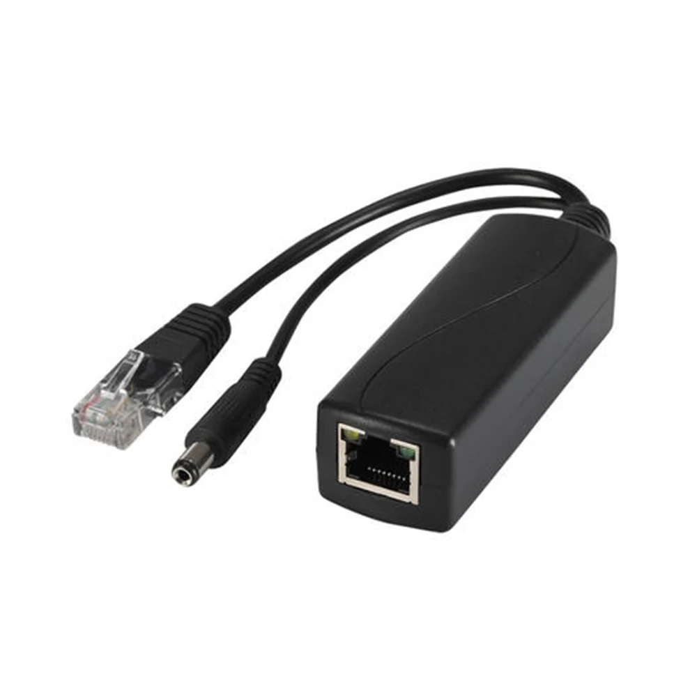 Активный сплиттер POE мощность по Ethernet 48 В до 12 В 2A IEEE802.3af Стандартный Шарм синтезатор сепаратор Combiner