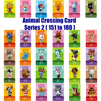 

Amiibo Card Series 2 (151to 180) Animal Crossing Card Work forNS Game