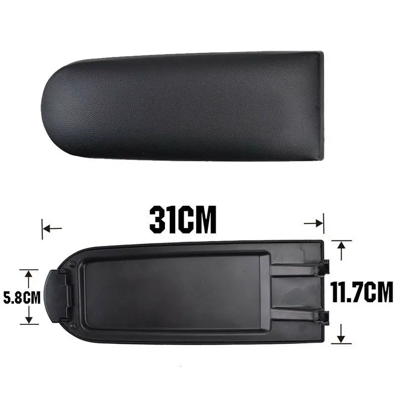 

Car Interior Center Armrest Lid Cover Protector Parts For Seat Ibiza 6J 09-16