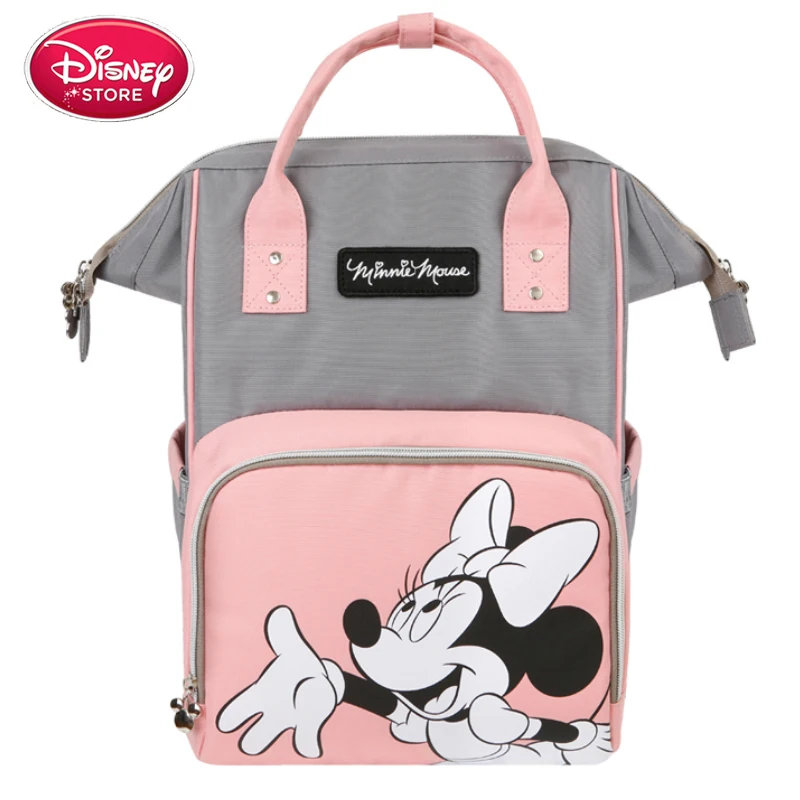 Сумки для подгузников Disney Mickey Minnie Mouse сумка мам вместительная ухода за ребенком