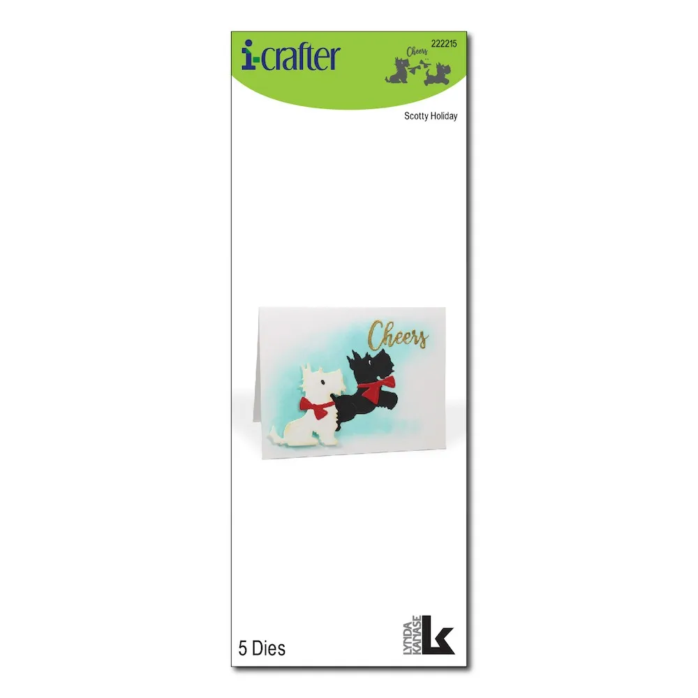 Metal Cutting Dies Scotty holiday Stencils Die Cut for DIY Scrapbooking Album Paper Card Embossing | Дом и сад