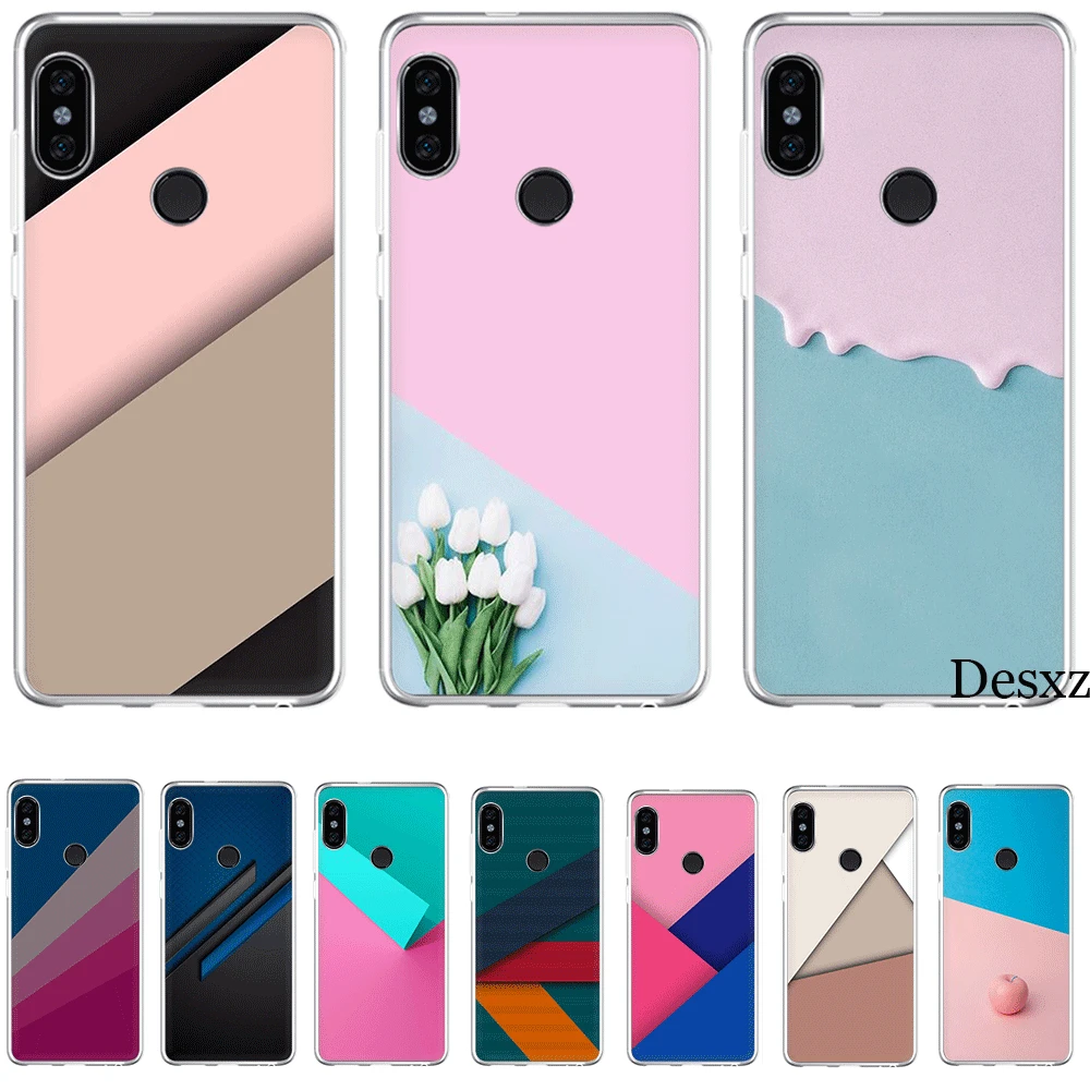 Phone Case For Xiaomi Mi CC9 CC9E 9T Mix 2S 6 8 9 SE A1 A2 5X 6X MAX 3 A3 Pro Lite Cover Background Ppt Tumblr Pastel Shell | Мобильные