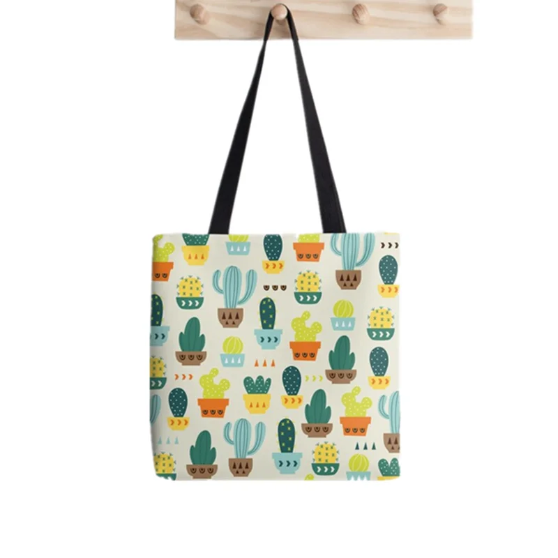 Shopper Cavalier King Charles Spaniel Printed Tote Bag women Harajuku shopper handbag girl Shoulder shopping bag Lady Canvas Bag