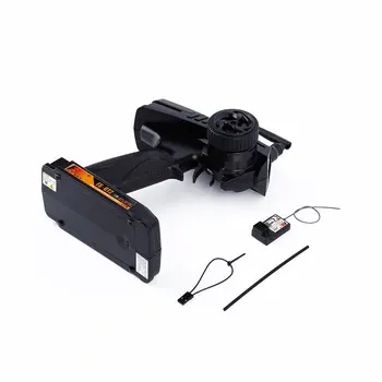 

FLYSKY FS GT2 Gray Semi-Transparent 2CH 2.4 GHz Radio Remote Control Transmitter/Receiver RC Car Boat With Receiver
