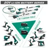 Electric Brushless Angle Grinder Cordless Grinder 20V Battery Grinder Cordless Cutting Grindering Metal POSENPRO 6