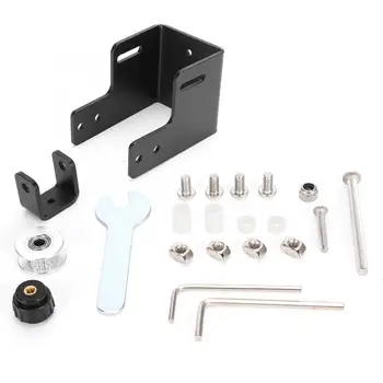 

Y-Axis Belt Tensioner Set Black Metal Replacement Kit for ENDER-3Pro 3D Printer Copper 3D Printers Parts New