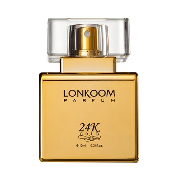 

LONKOOM 24K EDP Perfume For Men and Women Sample 10ml Original Long Lasting Fragrances Atomizer Deodorants