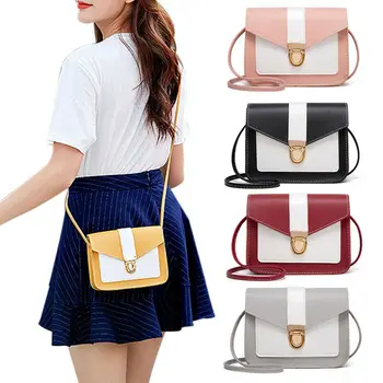 

New Small Flap Crossbody Bags for Women 2020 Summer PU Leather Shoulder Messenger Bag for Girl Handbag Bolsas Ladies Phone Purse