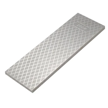 

200 x 70 x 8mm Professional Large Diamond Knife Grindstone 200 Grit / 600 Grit Double-Sided Grinding Block Without Base
