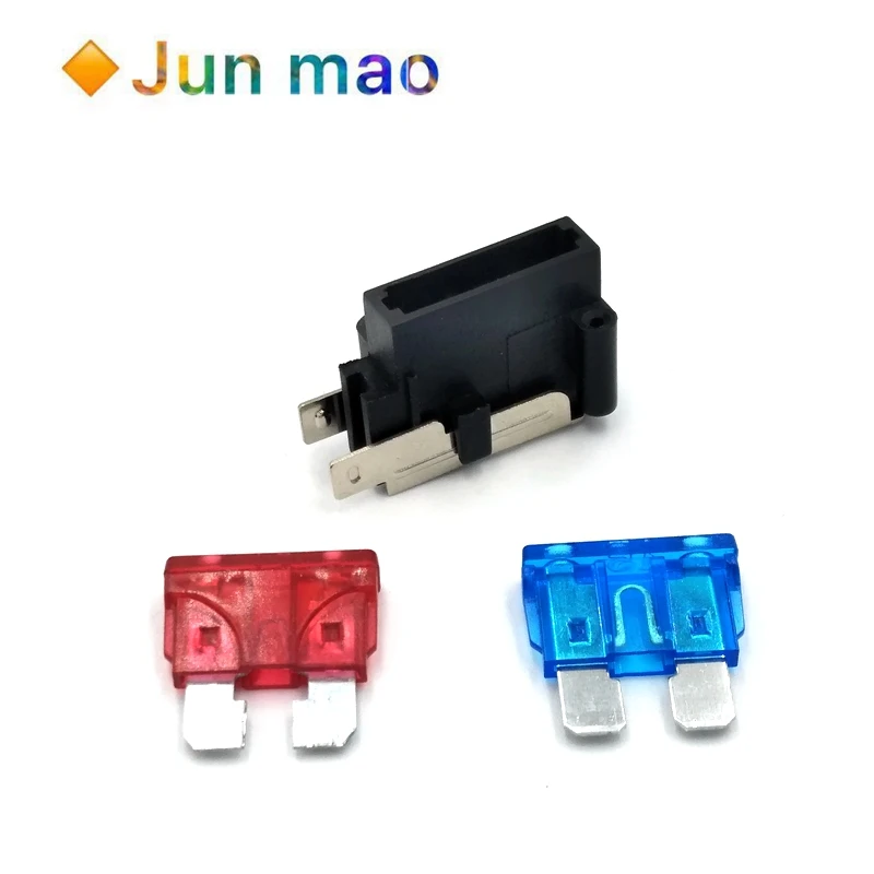 Medium-Sized PCB Board Welding Socket with Fuse Holder Set (5-Pack)