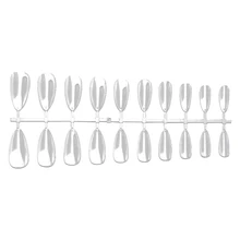 HTHL-500 шт капли воды бесследная пленка для ногтей тонкий конец прозрачная пленка для ногтей крепление патч-карты польский дисплей доска макияж инструменты