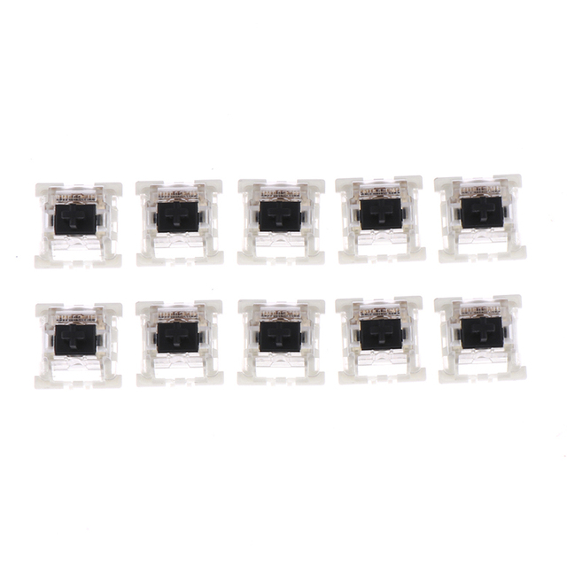 Outemu Switches Mechanical Keyboard Black Blue Brown Red Key Switch For CIY Sockets SMD 3pin Thin Pins Compatible Switch