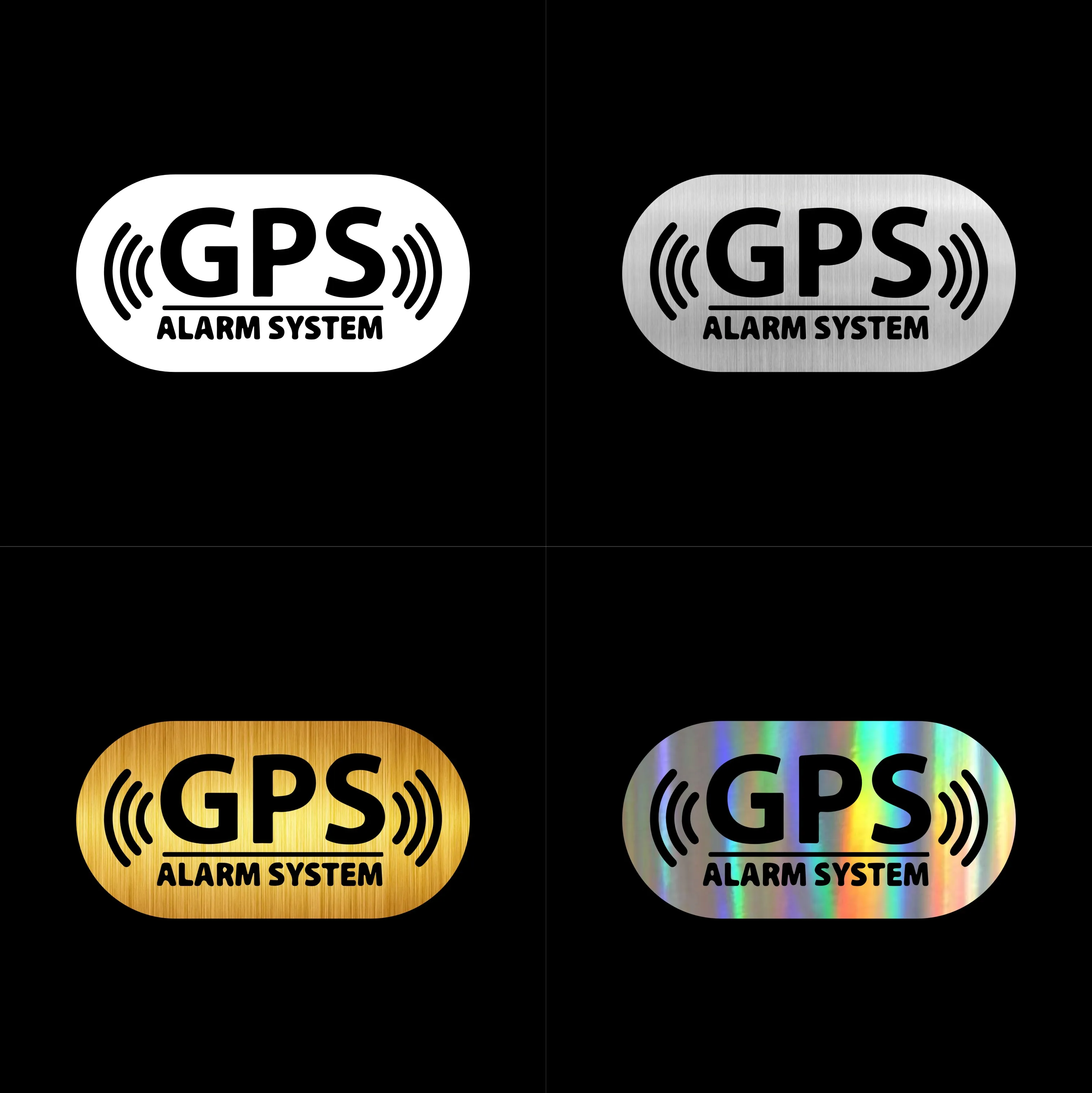 Наклейки на бампер автомобиля с GPS сигнализацией и наклейками|Наклейки