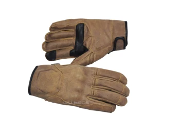 

New Motorcycle Palmer Gloves Retro Classic Motocross Scooter ATV Cycling Riding Genuine Cowhide Leather Gloves