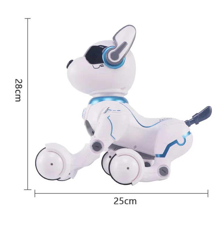 Пульт дистанционного управления робот собака Леди собака AI умная бионическая Собака Электронный Питомец jxd da A001
