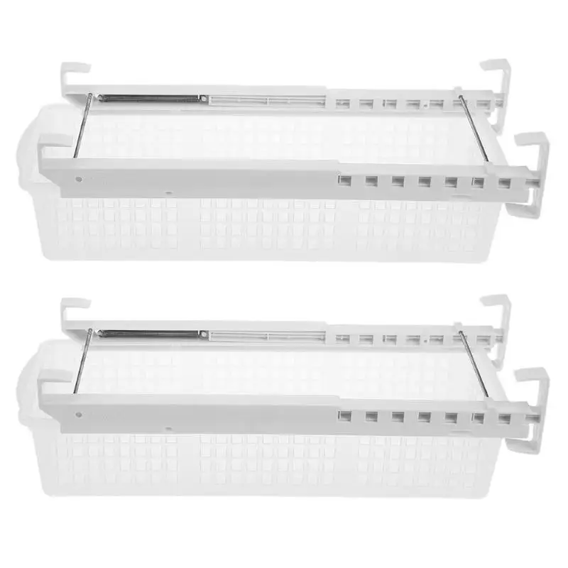 

Space Saving Refrigerator Drawer Egg Storage Box Pull Out Bin Holder Food Fresh-keeping Container Kitchen Home Organizer