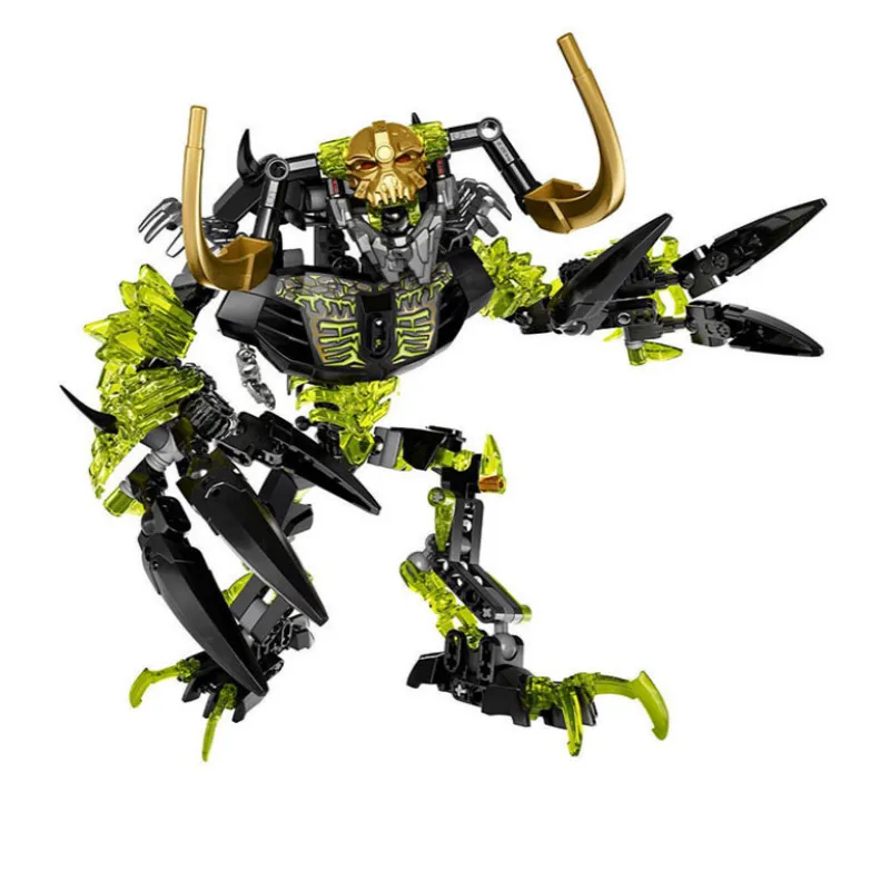 Comprar Bionicle Umarak destructor bioquímicos Guerrero juguetes de bloques de construcción KSZ 614 Compatible con 71316 Bionicle, regalo de Navidad