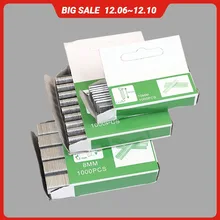 Clous auxiliaires spéciaux pour pistolets à ongles, accessoires, 1000 pièces 