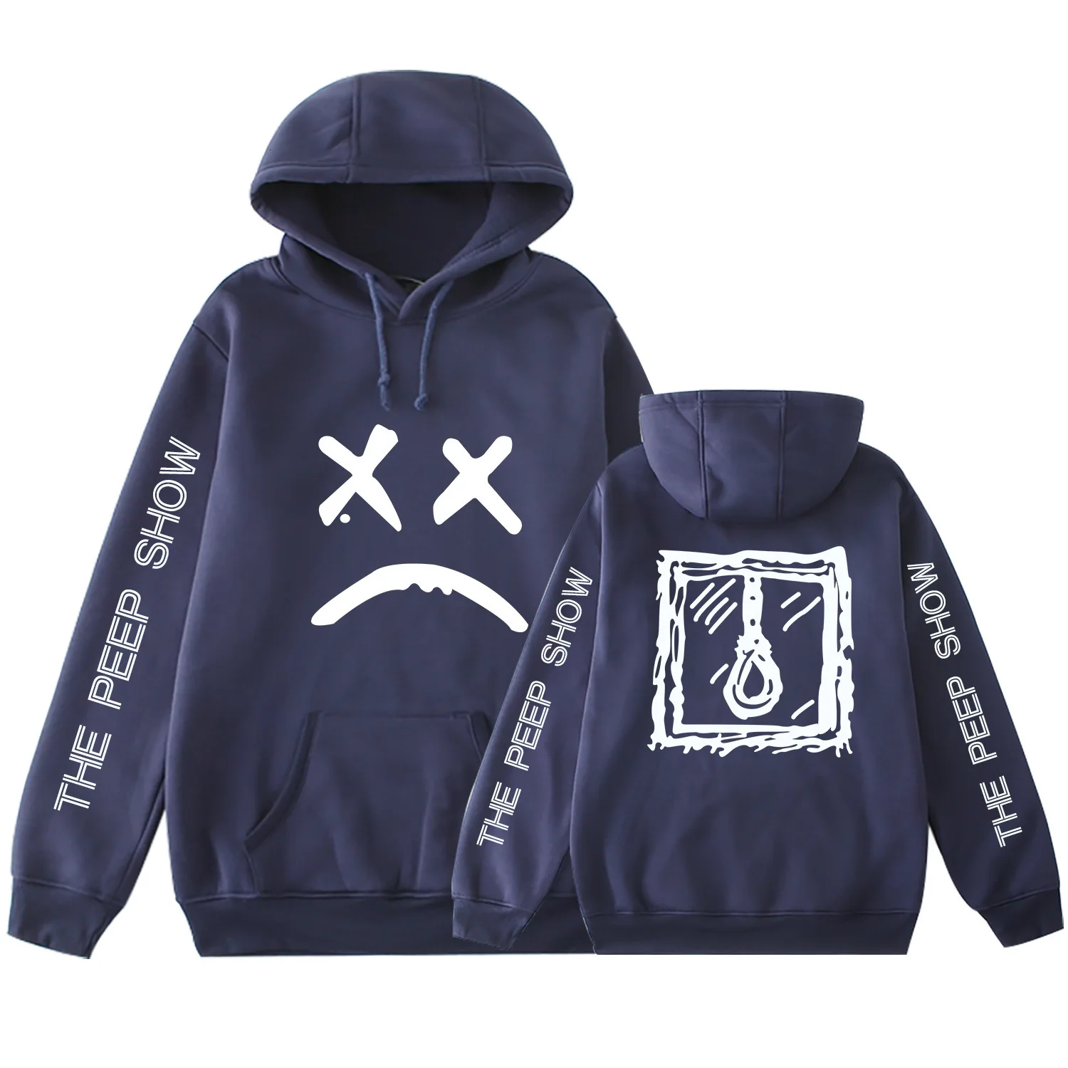 Lil Peep Hoodie, женская, мужская толстовка с капюшоном, Спортивная, негабаритная, с капюшоном,, Fans, толстовка, 4XL, с белым товаром, пальто