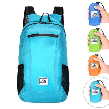 

2019 New Fashion Backpack Mochilas Wear Light Sports Bagpack Outdoor Backpack Plecak Light Simple Fold Backpack Sac A Dos #C10