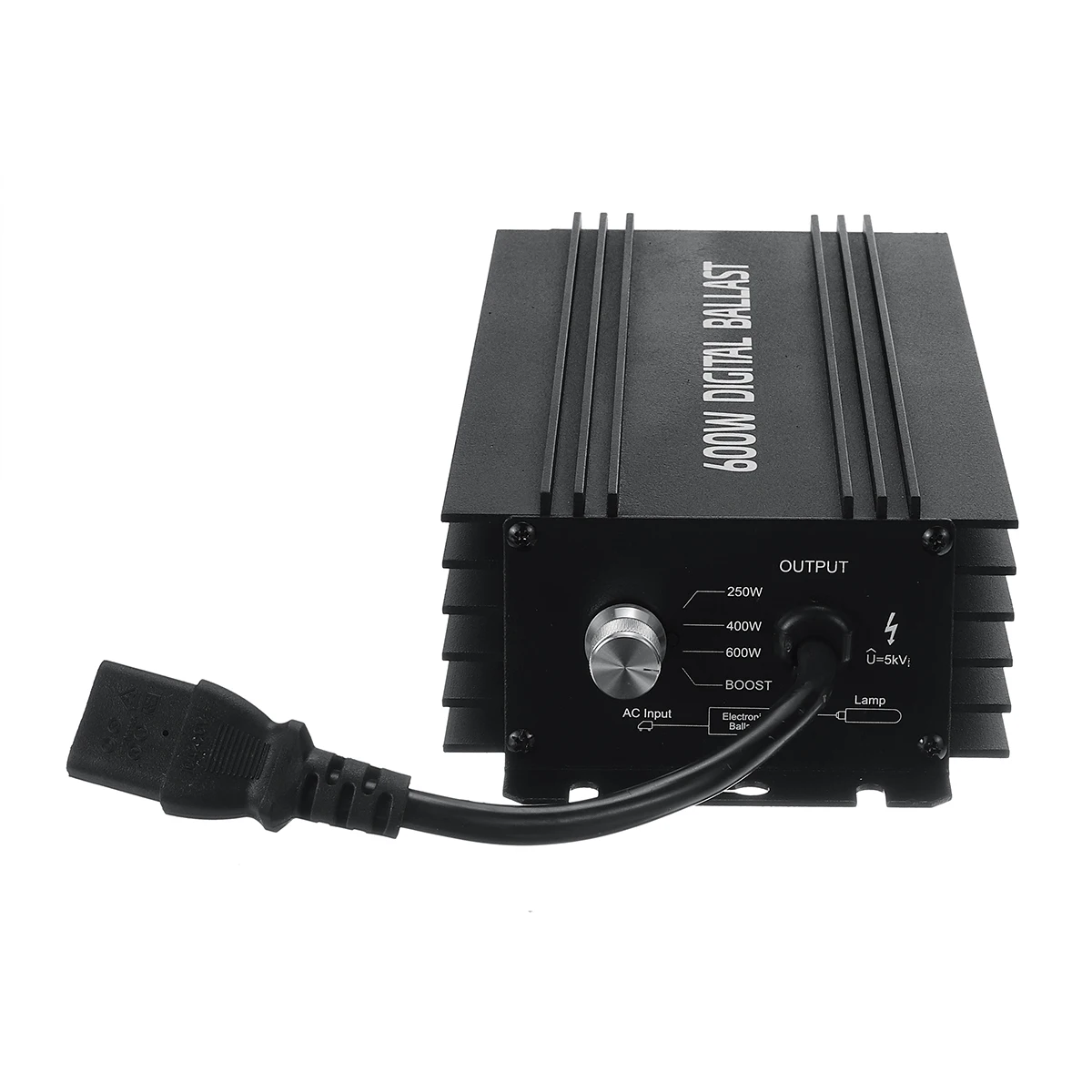 Digital 600W EU PLUG Ballasts for Garden Planter Grow Lights HPS MH Bulbs Electronic Dimmable 220V-240V 50-60Hz