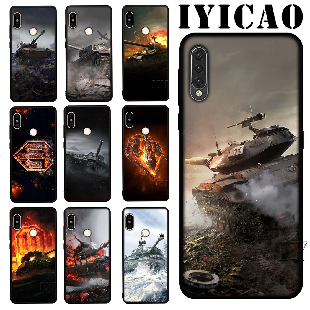 IYICAO world of tanks мягкий силиконовый телефон для Redmi Note 5 6 7 Pro 5A Prime 7A K20 Go 8 Чехол |