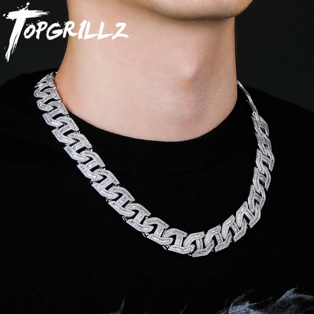 Topgrillz 16mm Prong Baguette Curb 