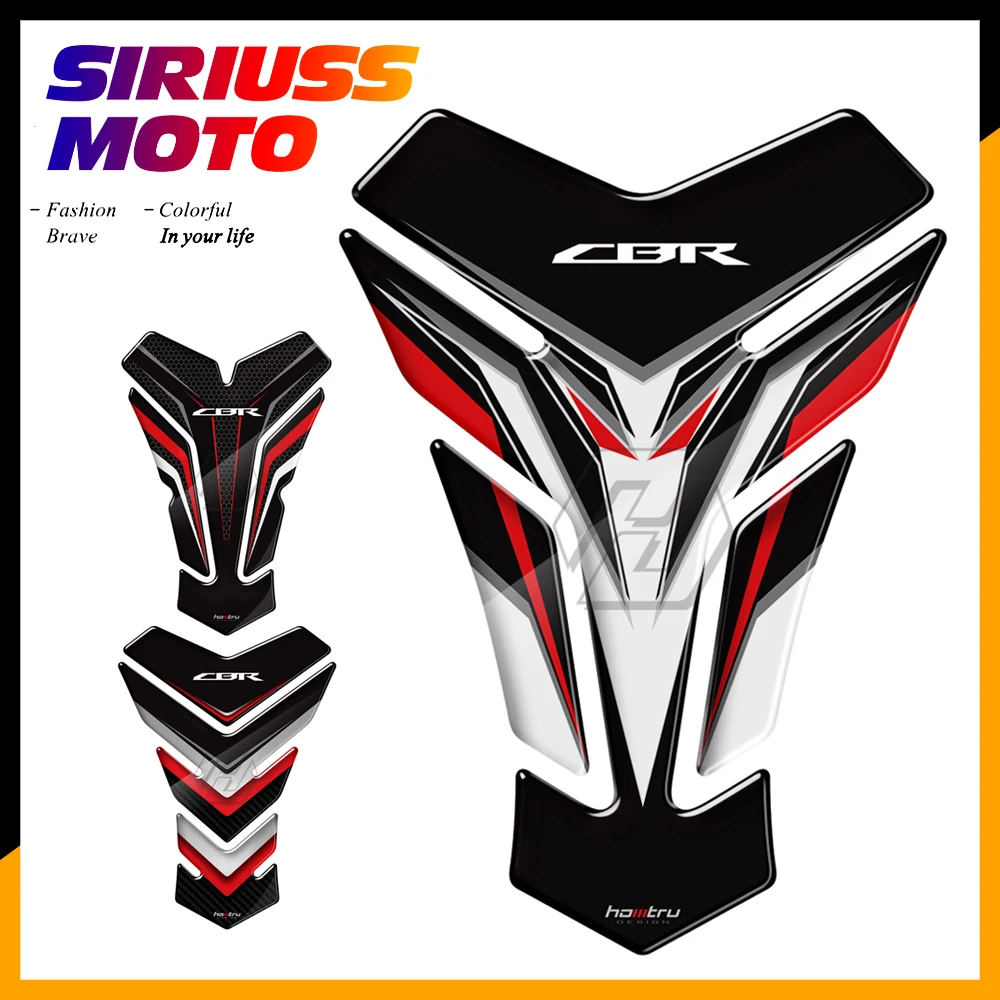 3D Motorcycle Tank Pad Protector Stickers Case for Honda CBR CBR500 CBR600RR CBR900RR CBR1000RR CBR250 CBR300