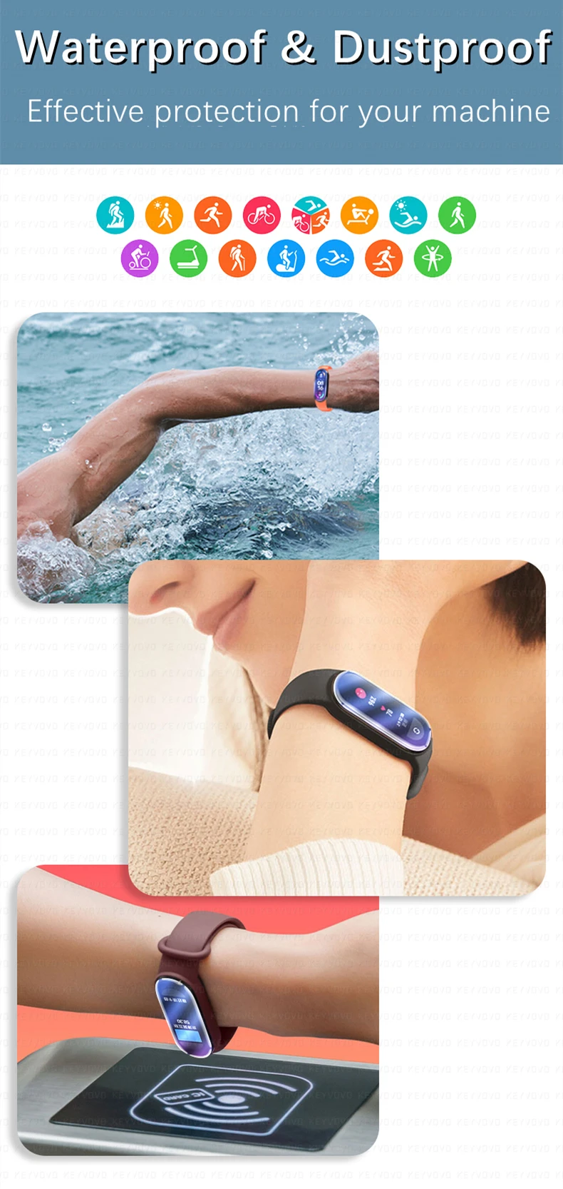 9D Protective Film Glass for Xiaomi Mi band 4 5 6 Full Cover for Mi band5 Smart Watchband Soft Screen Protector For Mi Band Case