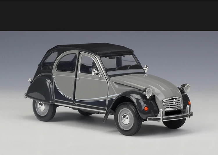 WELLY 1:24 весы CITROEN 2CV 6 Charleston литье под давлением металлическая классическая модель автомобиля игрушечный автомобиль из сплава для детей Коллекция подарков