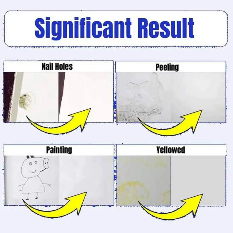 20 мл стена починки агент стены ремонт крем латексная краска водостойкая гипсовая краска стены действительный Mouldproof стены ноготь с эффектом трещин ремонт