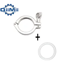 Heavy Duty Single Pin Clamp SS304 Stainless Steel Tri Clover Sanitary Fittings for home Brewing