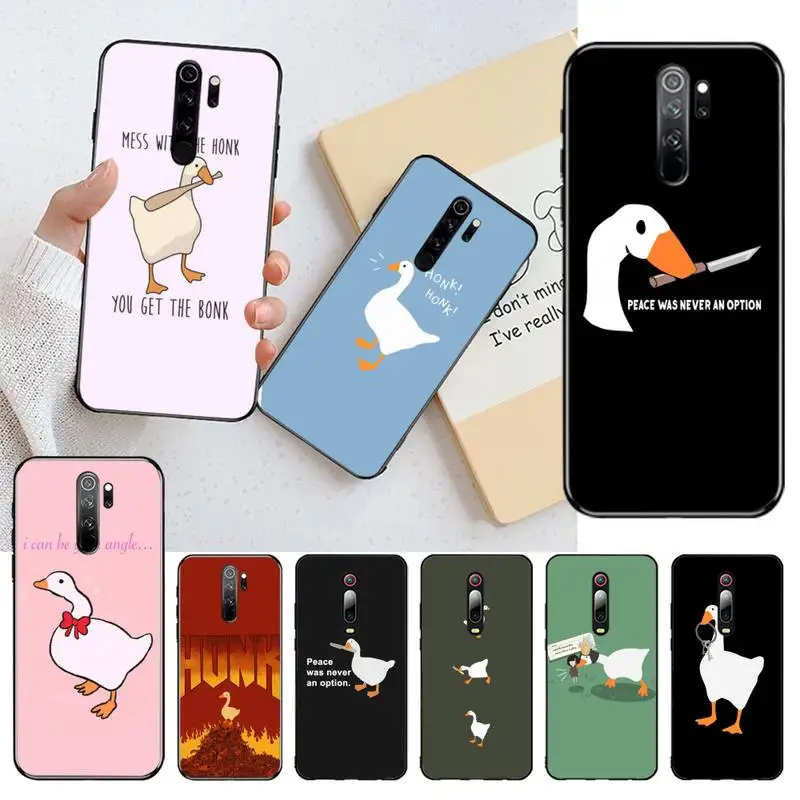 

Goose To Honk or Not To Honk DIY Printing Phone Case cover Shell for Redmi Note 9 8 8A 8T 7 6 6A 5 5A 4 4X 4A Go Pro