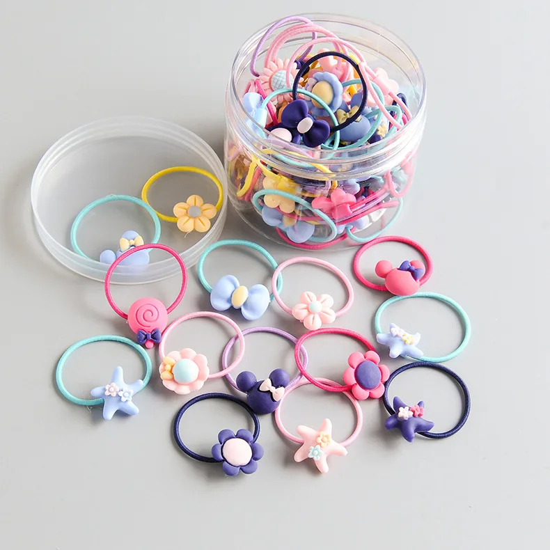 

Children 's Hair Band Hair Band Cute Baby Girl 's Small Number for Tying Hair Rubber Band Princess Headband Hair Accessories