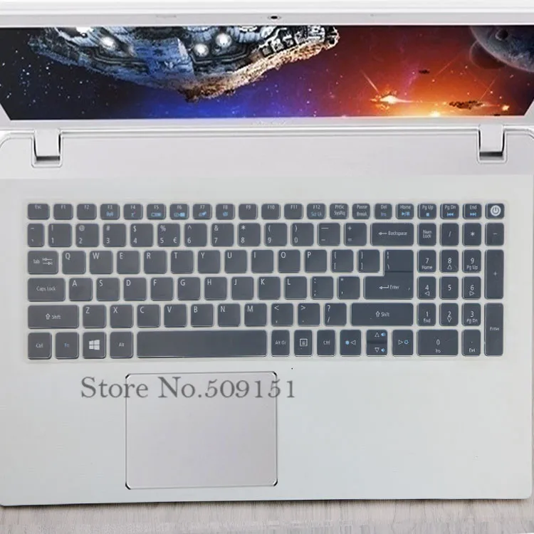 15,6 дюймов клавиатура прозрачная клавиатура из ТПУ защитный чехол для acer Aspire e15 E5-573G 522 532 V3-574 F5-572G VN7-592G TMP258 T5000