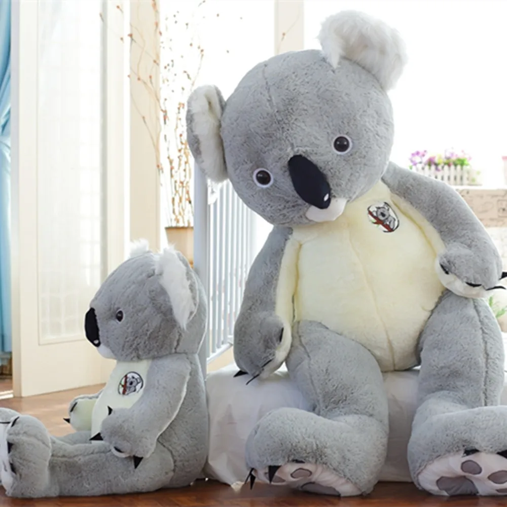 1 шт. 80 см/100 см Koala плюшевые игрушки для детей подарок животное коала мягкая плюшевая милая игрушка коала лучший подарок на день рождения для детей