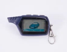Chaveiro nflh b9 lcd controle remoto para alarme de carro em dois sentidos starline b9 chaveiro twage alarme automóvel