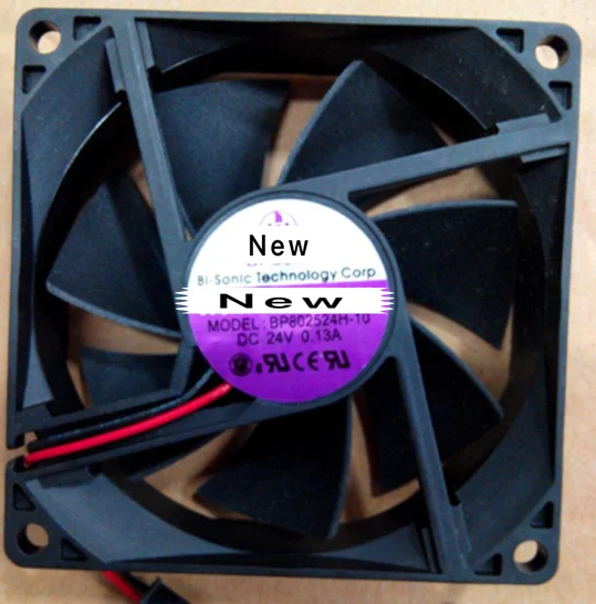Для Emacro для Bi Sonic BP802524H 10 Вентилятор охлаждения сервера DC 24V 0.13A 80x80x25mm 2