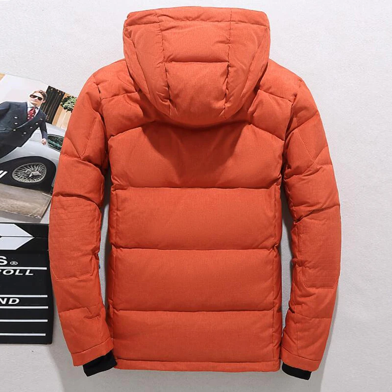 Winter Jacket Men Casual White Duck Down Warm Hooded Coats Mens Outwear Windbreaker Thicken Parkas 4XL abrigo hombre casaco down jacket,parka coat,parkas coat