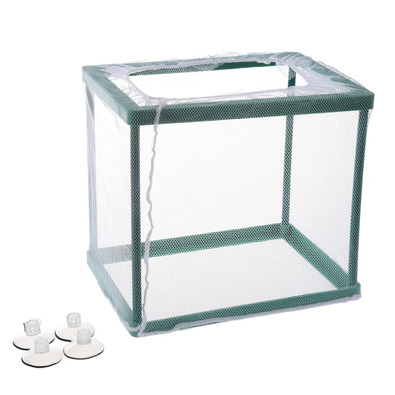 FashionSODIAL(R) Aquarium Fish Tank Fry Net Breeder Breeding Hatchery
